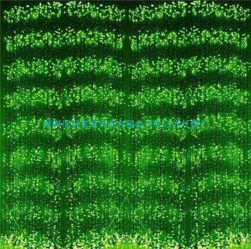 可连接宽1m*高3m有主带2160颗LED瀑布灯